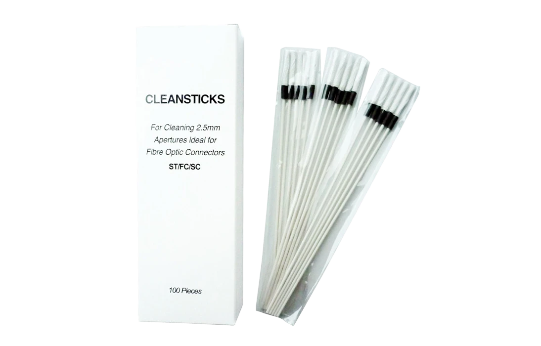 Набор палочек ССД для чистки оптических портов SC, FC, ST 100 шт.